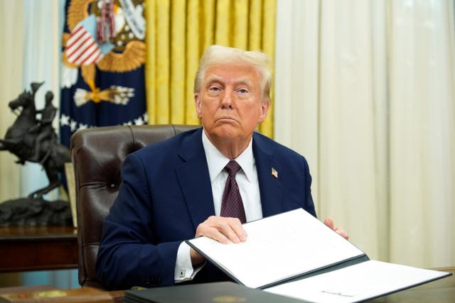 <p>Donald Trump signed pardons for 23 anti-abortion activists on his fourth day in office </p>