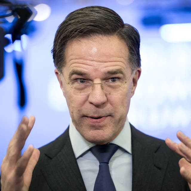 <p>Nato secretary general Mark Rutte</p>