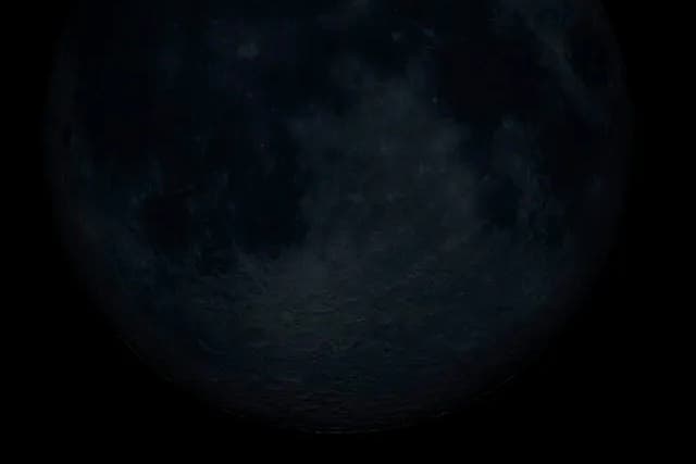 <p>A new moon is barely seen in this NASA image. A black moon is a rare kind of new moon. The next black moon is coming up next week </p>
