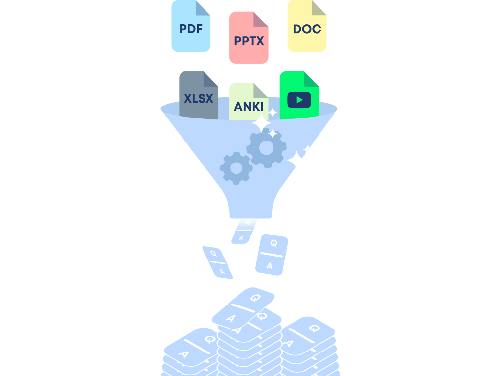 Brainscape's AI flashcard generator