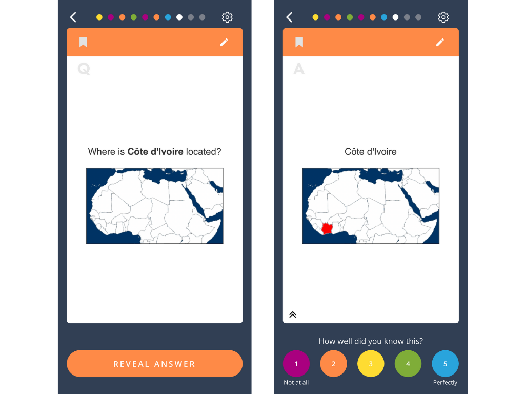 Brainscape's geography flashcards